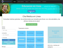 Tablet Screenshot of citamedicaenlinea.com